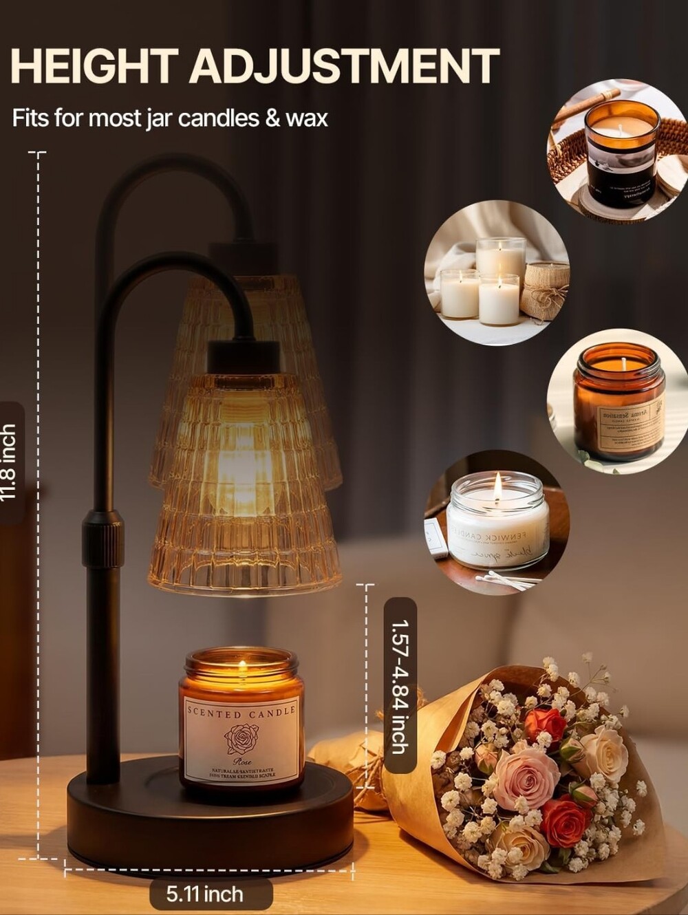 CANDLE WARMER NIB WITH REMOTE - Picture 2 of 2